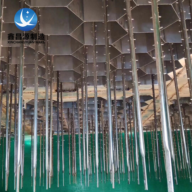 煙臺(tái)濕式電除塵器陰極系統(tǒng)的組成